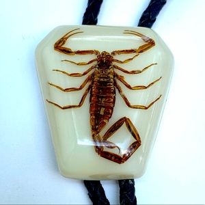 Vintage Scorpion Bolo Tie
